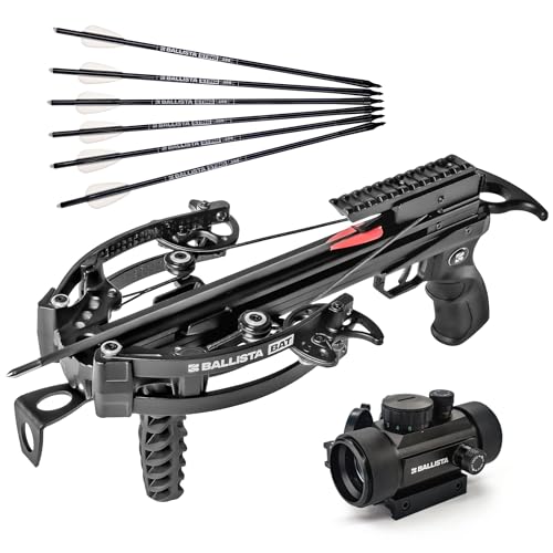 BALLISTA BAT Compound Small Crossbow with Red Dot Sight