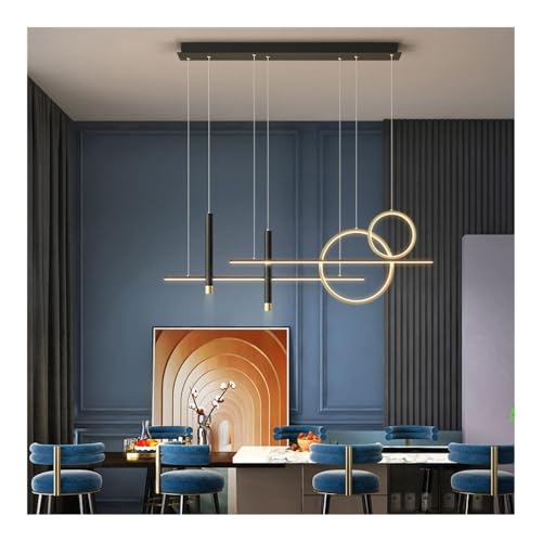 Pendentif à île dimmable à hauteur réglable pour salle à manger