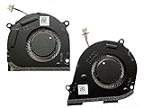 SYW·pcparts Fan for HP Envy X360 15-DS 15-DR 15M-DS 15M-DR CPU & Gpu Cooling Fan Set L53541-001 L53542-001