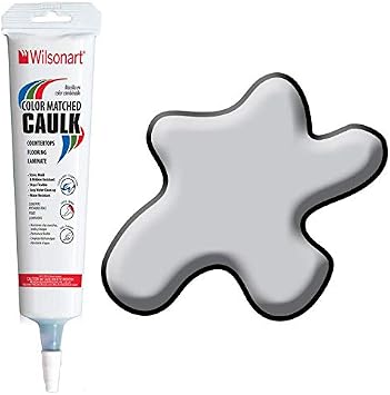Wilsonart Color Match Caulk in Gray Glace، White Nebula، Gray Nebula، Platinum