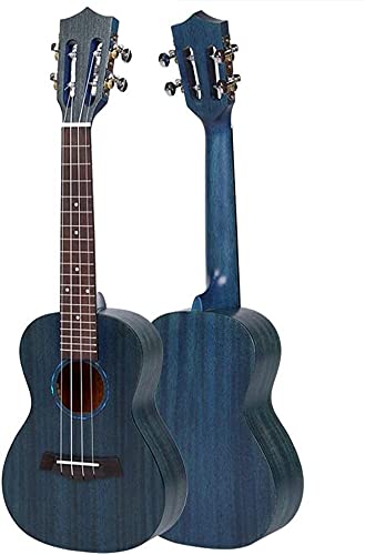 Ukulele 4 Strings Hawaii Guitar Mahogany Ukelelen 23 inch Acoustic Ukulele 4-String Piano (Color : Blue) (Blue) - Les Beatles, Paul McCartney, John Lennon, RIngo Starr, George Harrison Ukulele 4 Strings Hawaii Guitar Mahogany Ukelelen 23 inch Acoustic Ukulele 4-String Piano (Color : Blue) (Blue) – Image 3