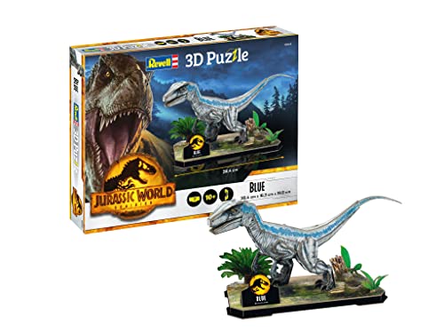 Revell 3D Puzzle Jurassic World Dominion | Velociraptor Blue |...