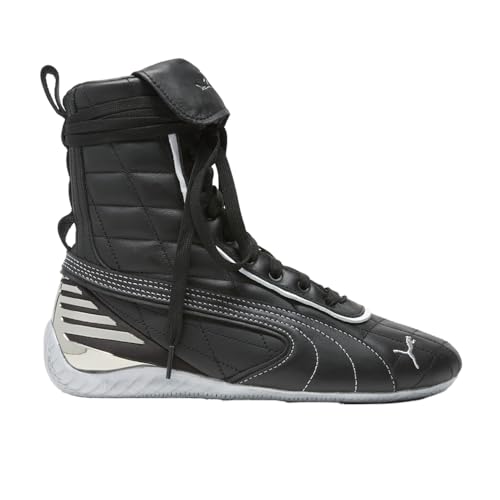 PUMA Womens Laquan Smith X Speedcat Mid Lace Up Sneakers Shoes Casual - Black - Size 5.5 M