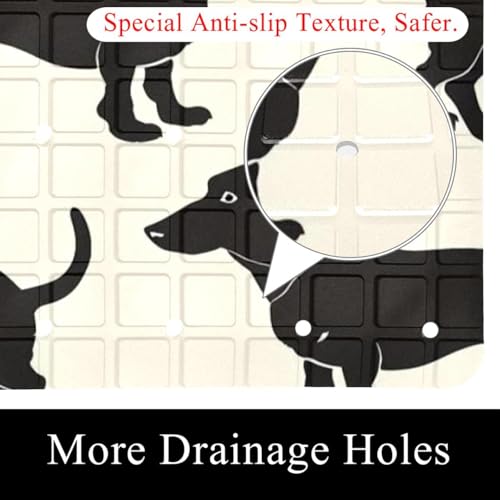 Tapis de bain antidérapant à séchage rapide et facile à nettoyer - 3
