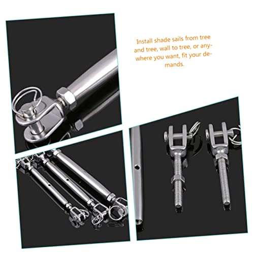Gatuida Turnbuckle Stainless Steel Cable Turnbuckle Rigging Screw for Wire Rope miniatura 6