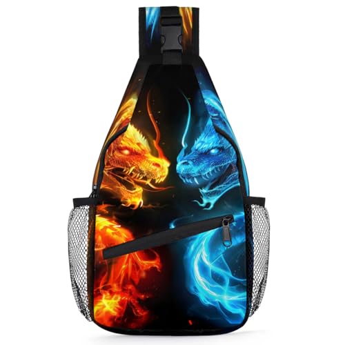 Bolso tipo Sling para hombres y mujeres unisex