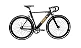 Cubiertas de 700 Moma Bikes Bicicleta Fixie Urbana, Fixie MUNICH GLAM, Full Alu (Varias Tallas)