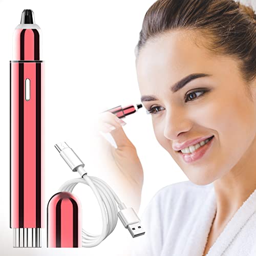 Nose-Hair-Trimmer Eyebrow-Trimmer Painless-Facial-Hair-Trimmer-for-Men-and-Women USB-Rechargeable-with-Built-in-LED-Light