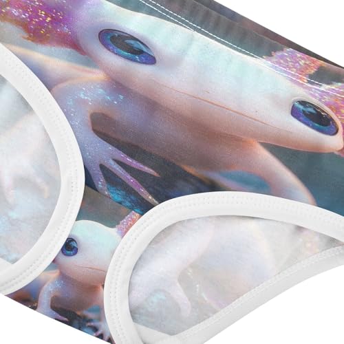 Cute Axolotl Undersea Toddler Girls's Underwear 2T 202b88494