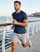 Short Sleeve Shirts for Men Dry Fit Moisture Wicking Active Athletic Performance Breathable Shirts Workout Running T-Shirt