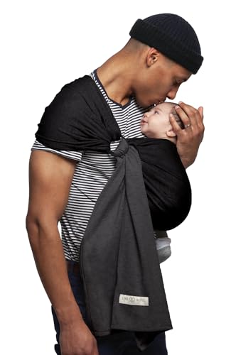 Love Radius La Petite Écharpe Sans Nœud - Anthracite, Noir (Réversible)