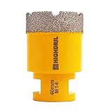 diamant bohrkrone 40 mm Maschine: Kompatibel mit den meisten Winkelschleifern/Bohrern, kann nass/trocken bohren