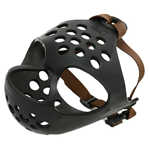 Gidenfly Short Snout Dog Muzzle, Soft Prevent Barking Eating Dog Mask_ Breathable French Bulldog Mouth Cover For Flat Faced Dogs Shih Tzu And Pug Anti-Biting Chewing Training (M) Cover