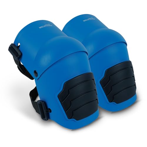 Image of MELOTOUGH Knee Pads for Work,Construction,Flooring,Gardening-Comfortable and Flexible(Blue)