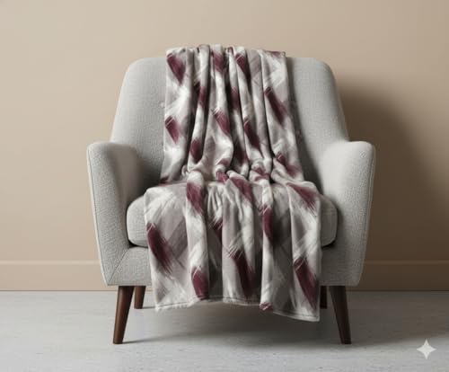 Image of Florida Printed Flannel Blanket, 290 GSM Ultra-Soft All-Season AC Blanket (Double, Gradient)