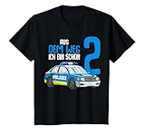 2ter Kindergeburtstag Polizei Geburtstagsshirts