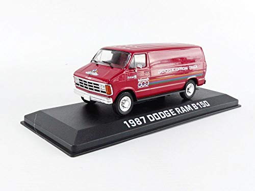 Modelo a Escala 1:43 Dodge Ram B150 Van 1987 Verde