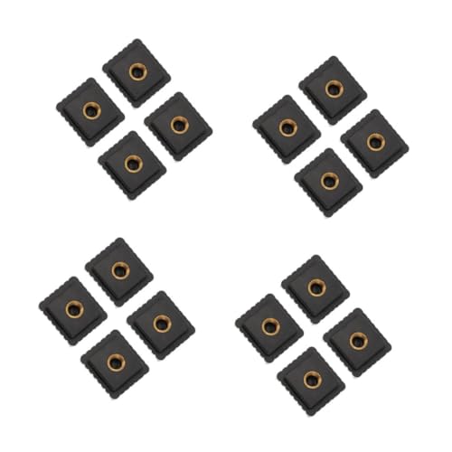 Zapatas de flash DOITOOL con tornillo de 1/4 para soporte de microfono de camara 4 piezas 5