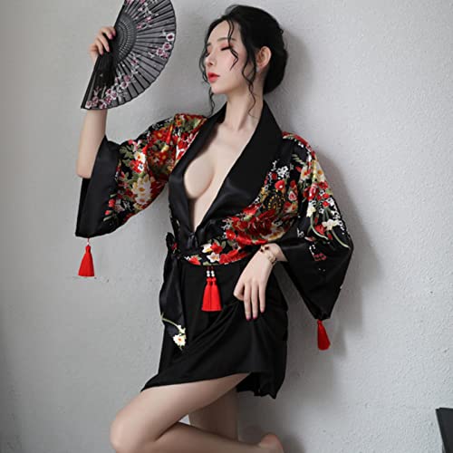 Kimono Japonais Traditionnel Geisha Costume Femmes Robe Sexy Japon Kimono Femmes Haori Yukata Cosplay Robe Japonaise Cover