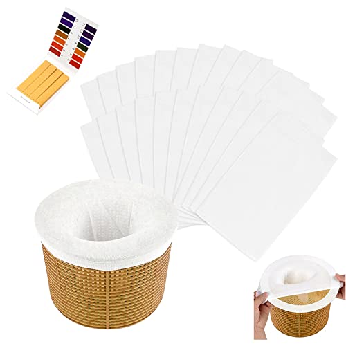 LUSiT7 22 Stück Pool Skimmer Socken, Schwimmbad Skimmersocke, Skimmer Filter Netz Nylon, Schwimmbad Skimmersocke, Skimmer Socken Netz für Pools zur Feinfilterung Wiederverwendbar für Skimmerkörbe Cover