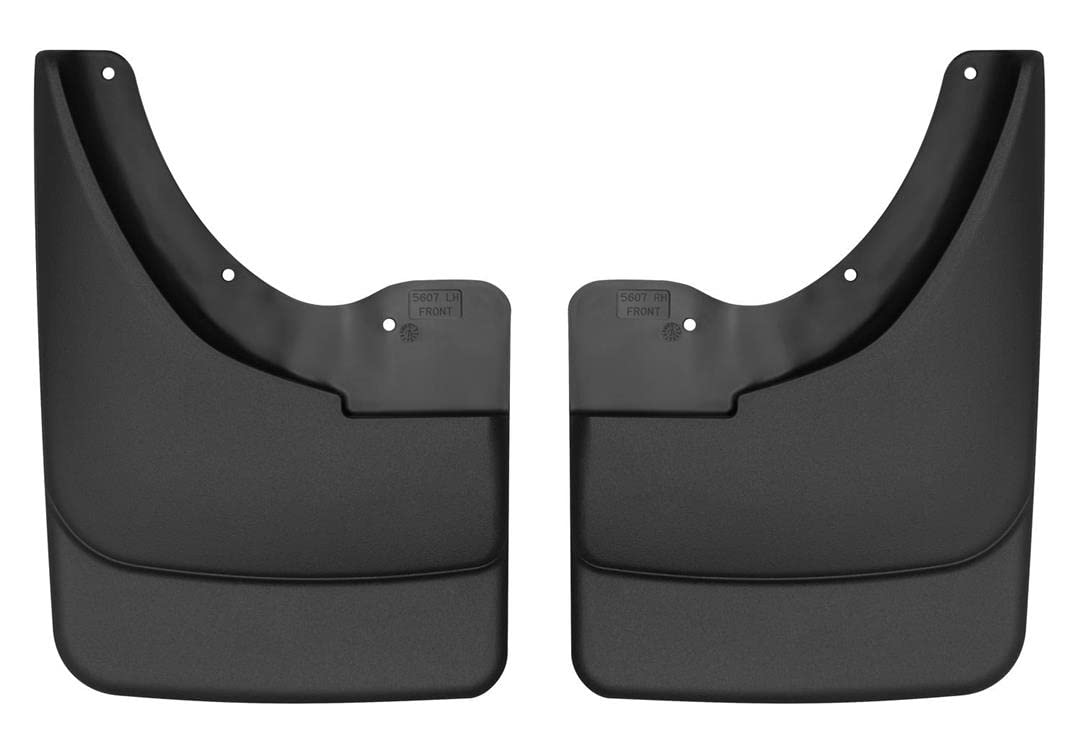 Husky Liners - Front Mud Guards | 2002-2008 Dodge Ram 1500, 2003-2009 Dodge Ram 2500/3500 w/o OEM Fender Flares 2 Piece Set, Front Set - Black, 2 Pc | 56071
