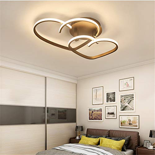 Plafonnier salon LED 45W dimmable avec télécommande luminaire de chambre