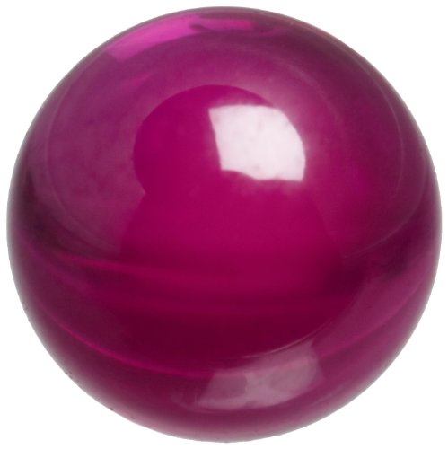 Synthetic Ruby Ball, Grade 25, 0.1562