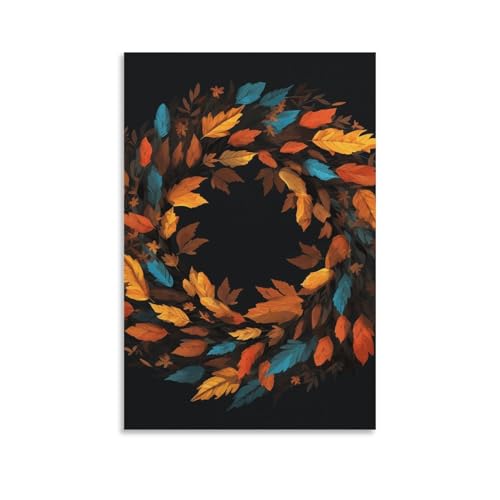 Impression sur toile Thanksgiving pour decoration murale de salon