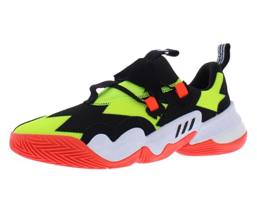 adidas Trae Young 1 Unisex Shoes Size 12, Color: Core Black/Solar Red/Core Black