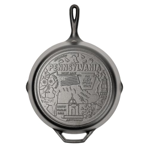 Lodge Pre-Seasoned Cast Iron Skillet, 12 Inches, Pennsylvania - image 1
