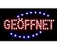 LED Schild Leuchtschild GEÖFFNET OPEN Dönner Kebab Bar und viel mehr Reklame LEUCHTREKLAME Werbung versch.stylen (GEÖFFNET (07))