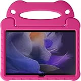 AMICAL POUR LES ENFANTS: La manche Samsung Galaxy Tab A8 est fabriquée en mousse EVA adaptée aux enfants. Ce matériau est non toxique, léger et très résistant aux chocs et aux impacts. Par conséquent, la coque de la tablette peut encaisser des coups et évite les dommages accidentels. En outre, la housse pour tablette est disponible dans des couleurs vives. La coque pour tablette est donc parfait pour l'école ou la crèche.