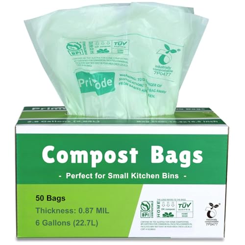 Primode Compostable 6 Gallon Food Scraps Bags