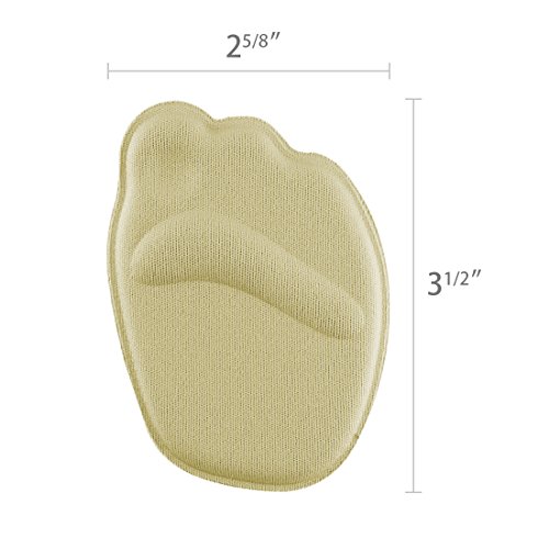 uxcell Plantillas delanteras para tacones mujer 2 pares miniatura 3
