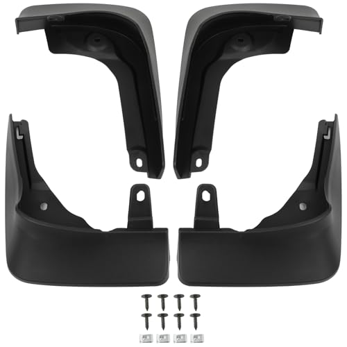 Image of ECCPP 4Pcs Mud Flaps Splash Guards Replacement for 2024-2024 for Mercedes-Benz E450 3.0L Front & Rear Mud Guards