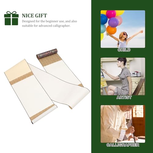Papel de pergamino para pintura y dibujo con alta absorción PRETYZOOM 5
