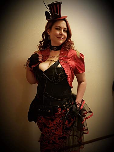 GRACEART Victorian Steampunk Nero Trambusto tutù