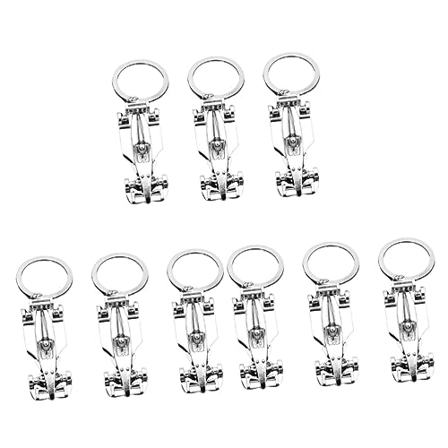 Porte-clés Racing Car idée cadeau originale en lot de 9 pièces pour passionnés