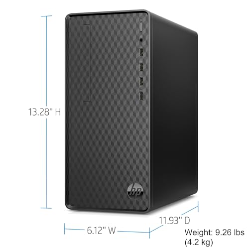 Image of HP Desktop Computers Microtower PC, Intel Core i5-10400, 16GB DDR4 RAM, 512GB SSD, WiFi Adapter, Wire Keyboard and Mouse Included, Windows 11 Pro, for Student Home use, Remote Work, Photo Editing