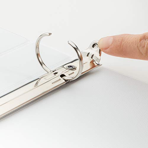 Avery + Amy Tangerine Designer Collection Mini Binder, 5.5" X 8.5", 1 Inch Round Rings, Watercolor Rainbow, 1 Mini 3 Ring Binder (18713) #TOP5