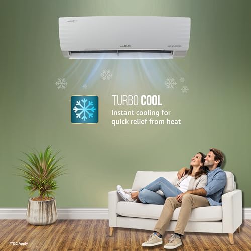 Image of Lloyd 1.5 Ton 3 Star Wi-Fi Inverter Split AC, 2026 New Star Rated (6 in 1 Convertible, Cools Up To 54C, Voice & Wi-Fi, Turbo Cool, Installation Check, Clean Filter Indication, White, GLS18V3AGGSC)