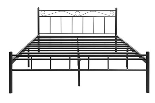 Image of London Queen Size Metal Bed | Metallika By FurnitureKraft