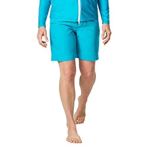 UV SKINZ Women’s 8” Board Shorts with UPF 50+ Sun Protection – Women’s Swim Shorts, Modest Swimsuit Bottoms for Women