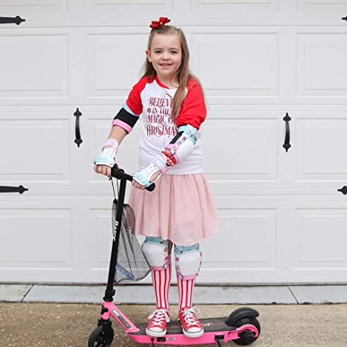 image for Simply Kids Knee and Elbow Pads with Wrist Guards, HardSoft Pad Tech. 