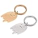 TOYANDONA 2Pcs Porte- Clés Halloween Fantôme Porte- Clés en Métal Porte- Clés pour Femme Halloween Articles de Fête