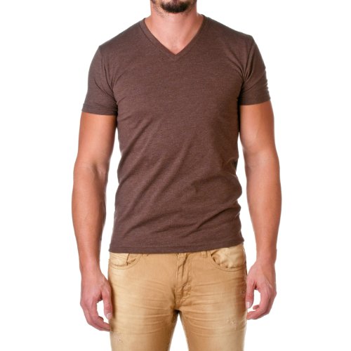Next Level Men's CVC V XL ESPRESSO