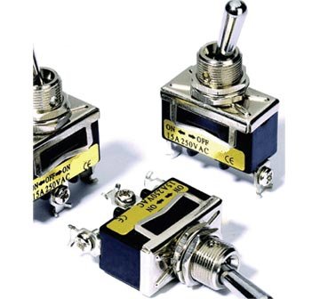 Toggle Switch, On-Off-On, Heavy Duty For Auto, Rv, Truck, Boat, Aircraft And Utility Uses #TOP4