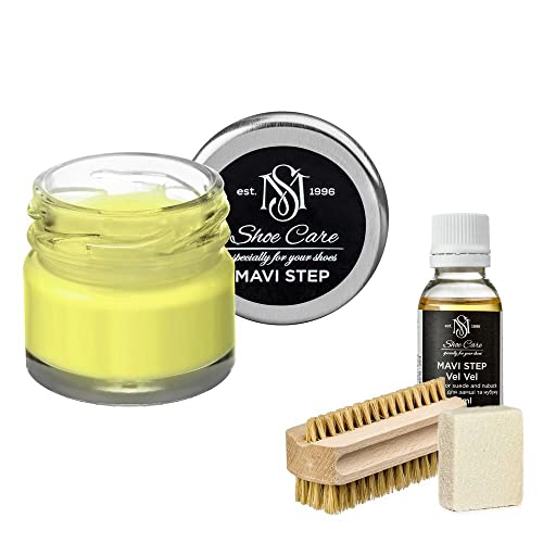 Kit d'entretien pour chaussures nubuck Aurora soin de luxe daim