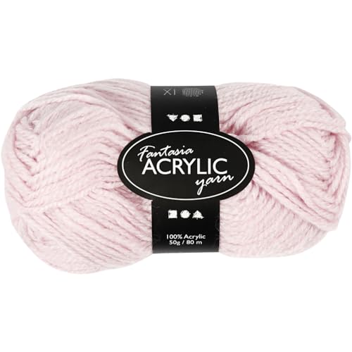 421805 50g 80m Light Red - Acrylic Double Knit Wool