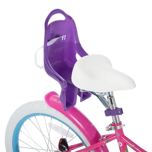 Image of JOYSTAR Little Daisy Kids Bike for Girls Boys Ages 2-10 Years, 12 14 16 20 Inch Girls Bikes with Doll Bike Seat & Streamers, Boys Bike with Flag & Number Plate, Multiple Colors